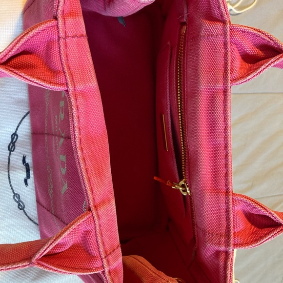 Prada Canapa PM in Pink - Picture 7 of 16